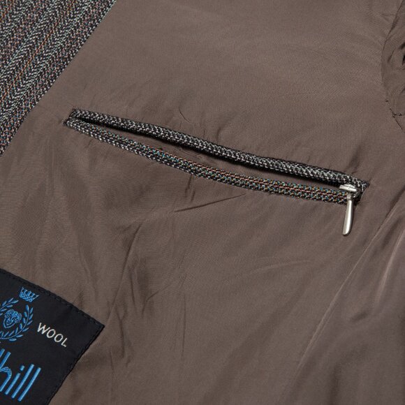 Hoff (Germany) 80s Vintage, Gledhill, Woolmark, Herringbone Weave - Picture 9 of 11